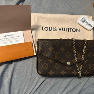 New Louis Vuitton! Has all the paperwork. Never used. Felicie